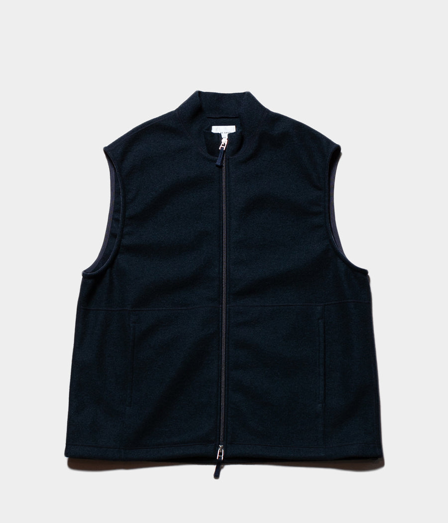 トップス 25ss STILL BY HAND VE01252 crewneck vest STILL BY HAND][スティルバイハンド][C/N CREW NECK VEST