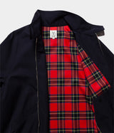 SCYE BASICS "Wool Cotton Gabardine Harrington Jacket"