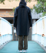 STILL BY HAND "CO01233" Moleskin hooded coat