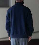 STILL BY HAND "CS01234" Half-Zip Pullover Sweatshirt