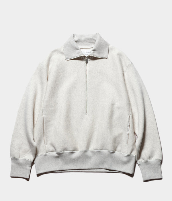 STILL BY HAND "CS01234" Half-Zip Pullover Sweatshirt