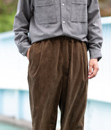 STILL BY HAND "PT05234" Corduroy Easy Pants