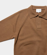 STILL BY HAND "KN02234" Skipper Knit Polo Shirt