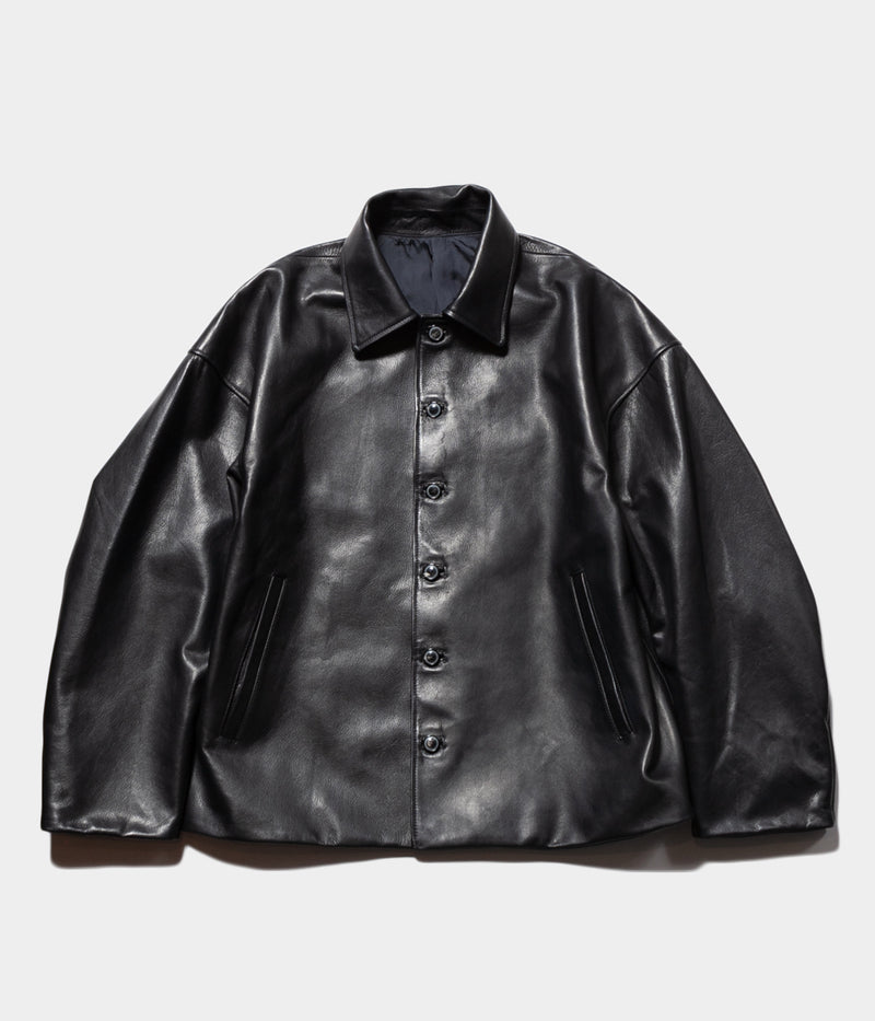 YOKO SAKAMOTO "LEATHER COACH JACKET"