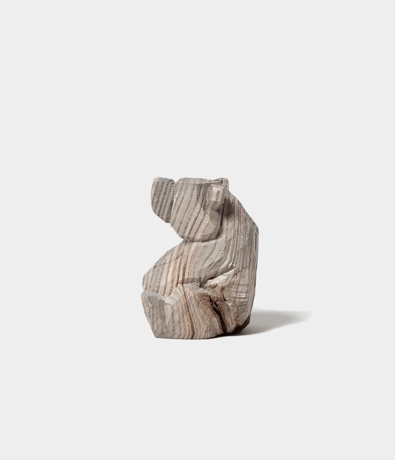 Kenji Sato "Sitting Bear Buried Tree"