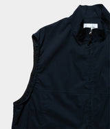 STILL BY HAND "VE01241" Stand collar vest