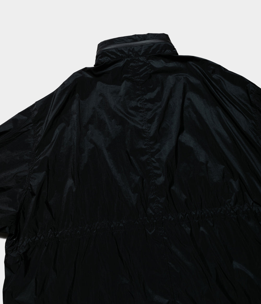 YOKE NYLON UTILITY OVER COAT [PEACOCK BLUE] - Fresh Service