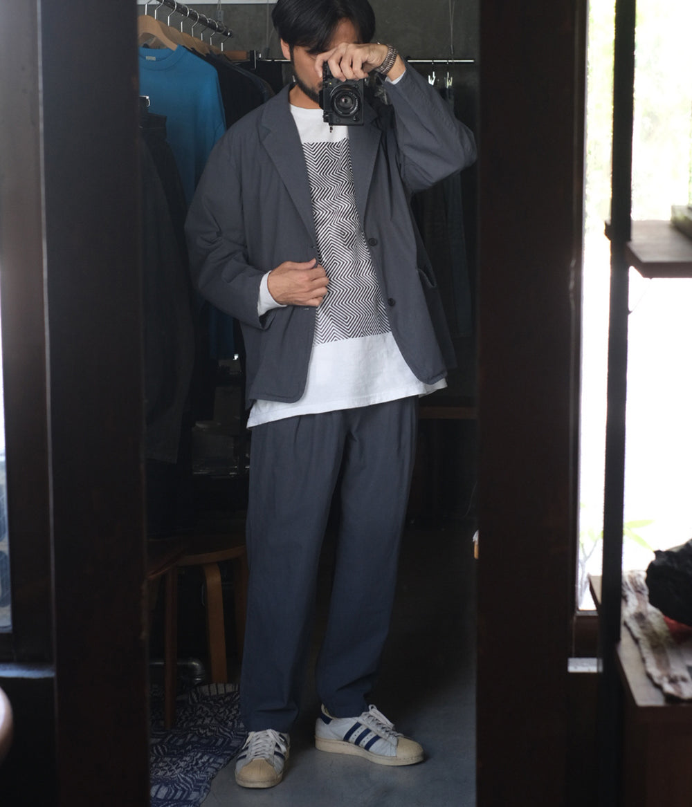 STILL BY HAND 比翼デザイン・ミニマムな印象のデニムジャケット