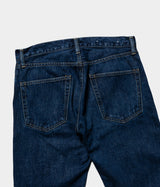 SCYE BASICS "Selvedge Denim Used Washed Straight Leg Jeans"