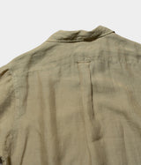 HERILL "Linen ramie open collar shirt"