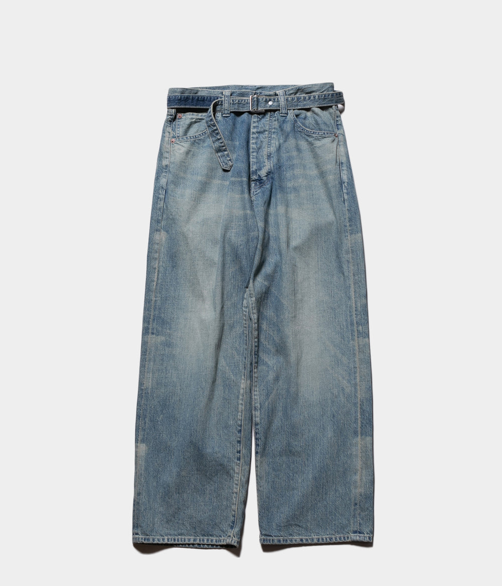 パンツ 5 Pocket Sarrouel Denim Pants - Indigo パンツ 5 Pocket Sarrouel Denim Pants - Indigo 5-Pocket