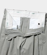 A.PRESSE "Type.2 Melange Gabardine Trousers"