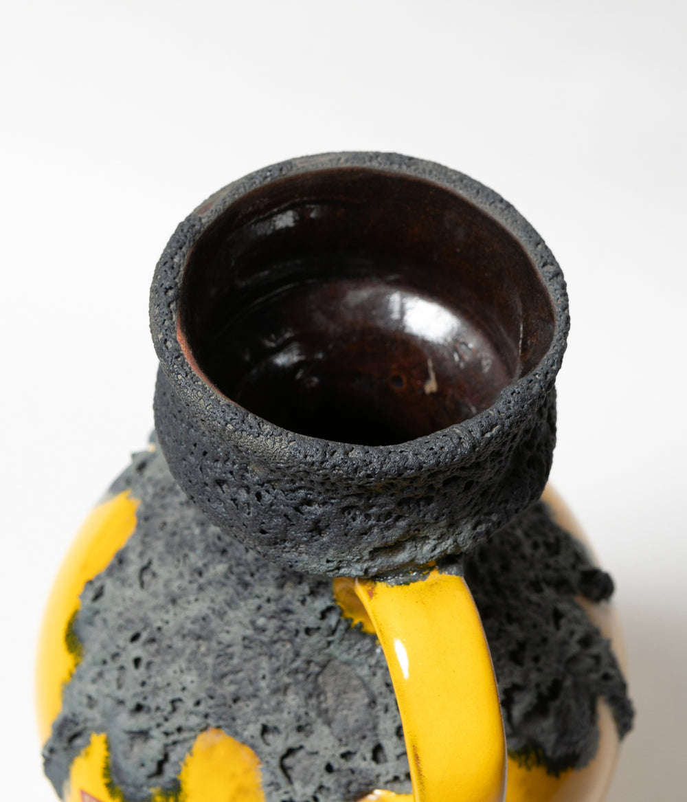 花瓶・フラワースタンド fat lava Roth Keramik 106-20 W.Germany 花瓶