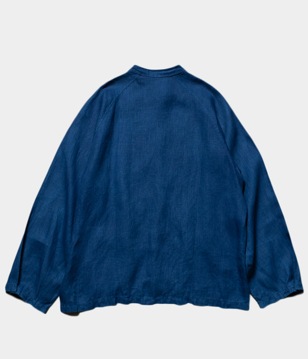 MITTAN "JK-44" ripple hemp jacket (Ryukyu indigo dyeing) 