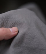 STILL BY HAND "PT04241" Garment-dye easy pants