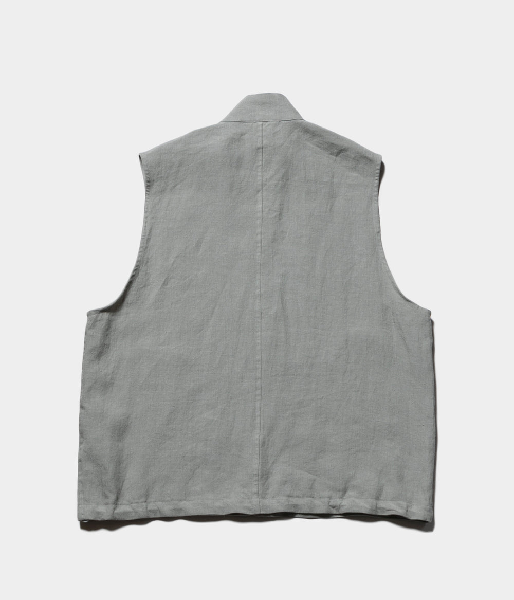 トップス 25SS STILL BY HAND STAND COLLAR VEST 25SS STILL BY HAND STAND COLLAR VEST