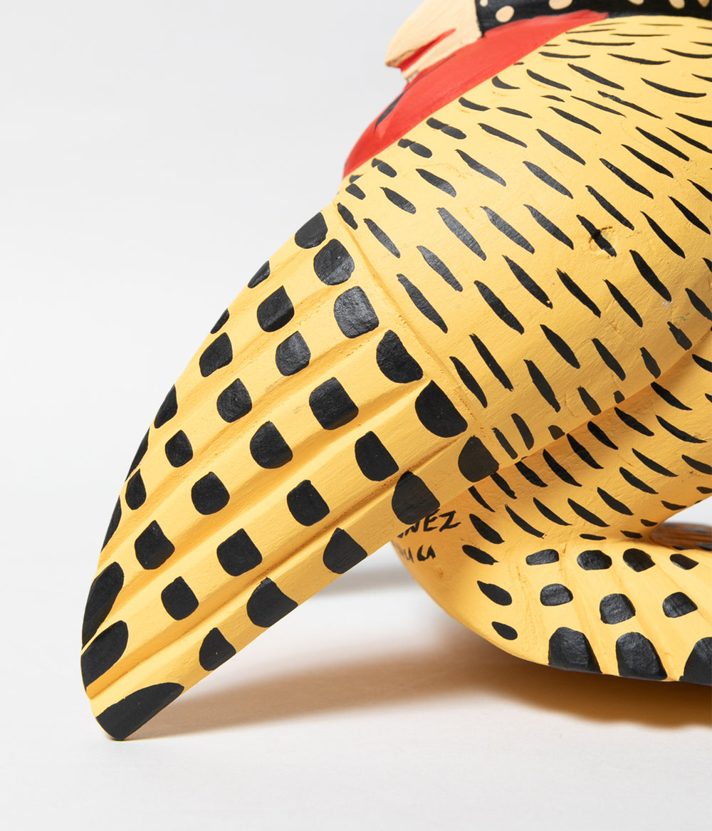 OAXACAN WOOD  CARVING オアハカンウッドカービング　七面鳥？ OAXACAN WOOD CARVING オアハカンウッドカービング 七面鳥