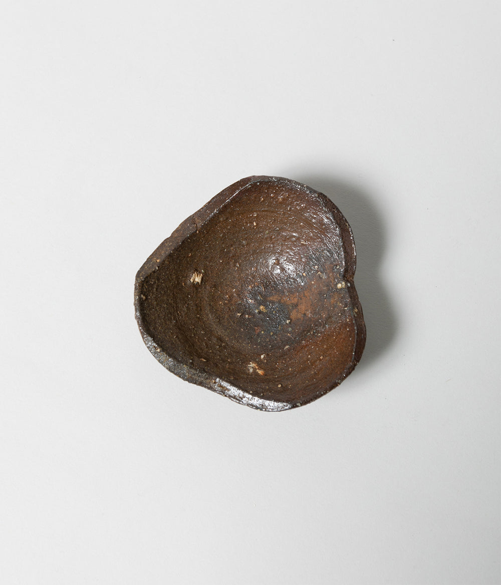 國吉清尚作　焼き〆透かし鉢 國吉清尚作 焼き〆透かし鉢 國吉清尚