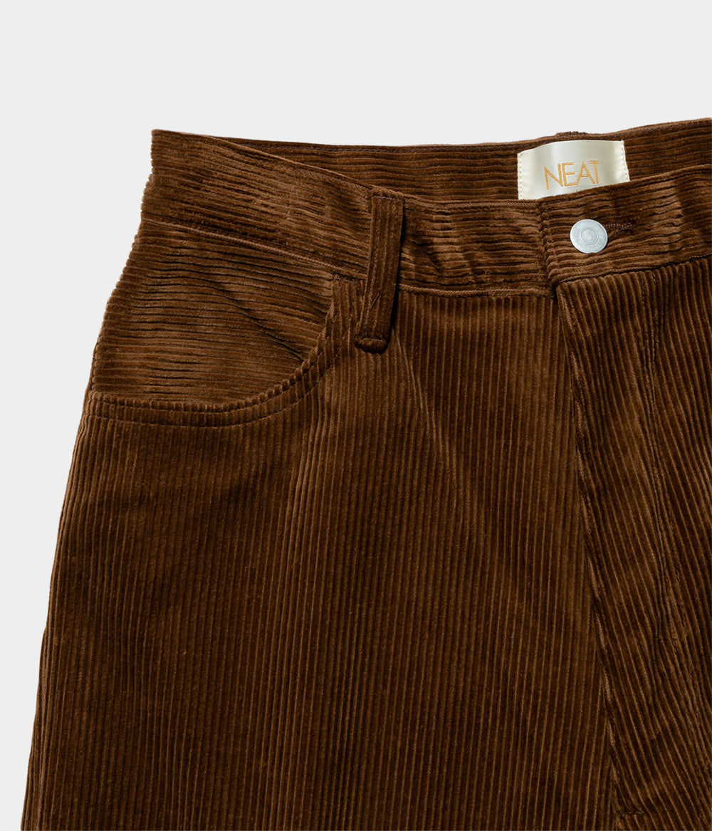 NEAT】NEAT CORDUROY PANTS - BLACK / ニート コーデュロイ
