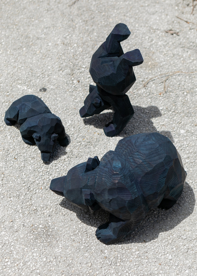 Kenji Sato "Crawling Bear Sophora (Ryukyu Indigo Dye)"