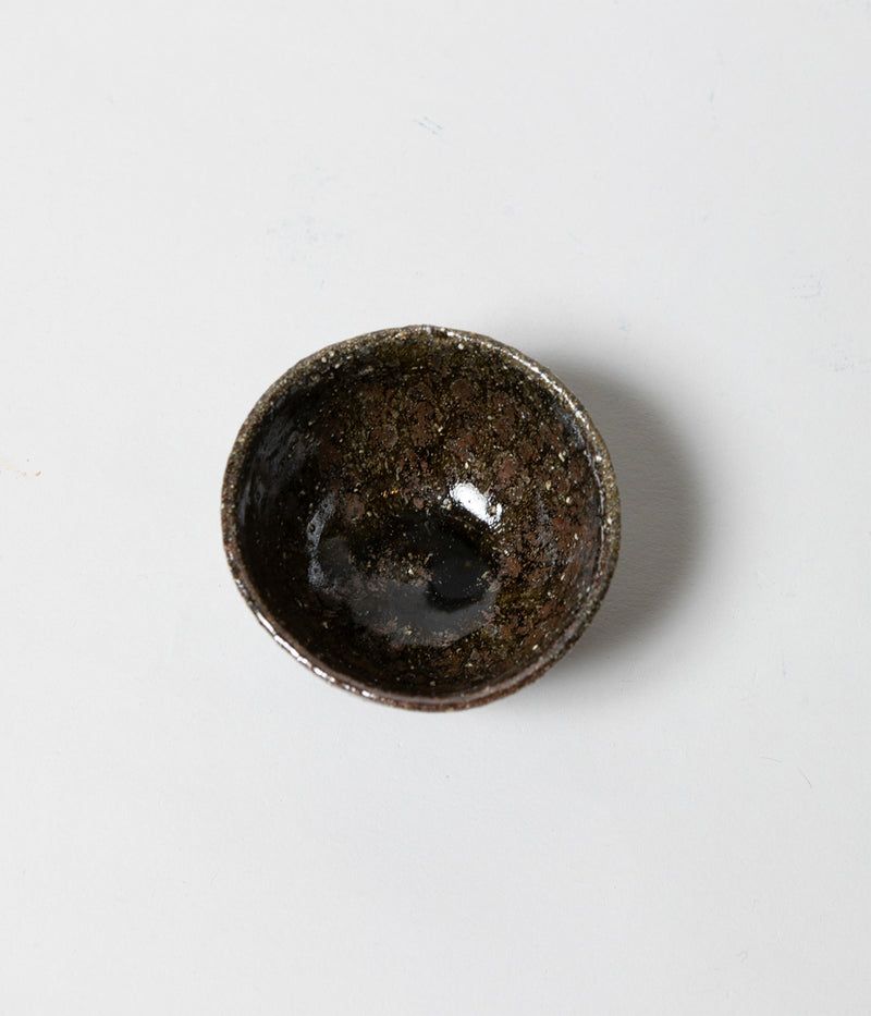 Kinjo Hiromu "Ash Glazed Sake Cup"