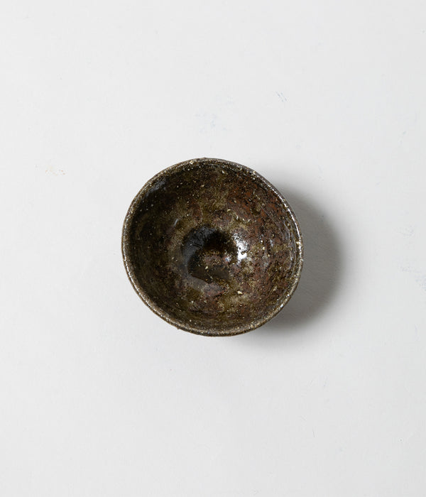 Kinjo Hiromu "Ash Glazed Sake Cup"