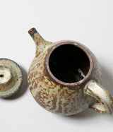 Kinjo Hiromu "Ash Glazed Powdered Pot"