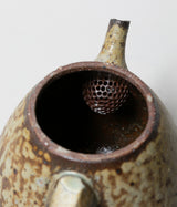 Kinjo Hiromu "Ash Glazed Powdered Pot"