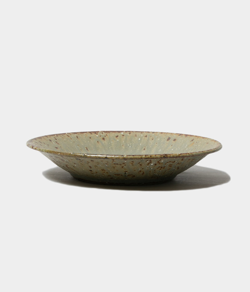 Kinjo Hiromu "Ash-glazed Flat Bowl" (Copy)