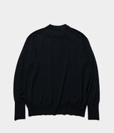 A.PRESSE "Wool Knit L/S Polo Shirt"