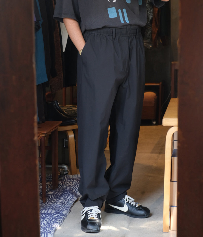 SSSTEIN "WINDBREAKER EASY WIDE TROUSERS"