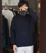 A.PRESSE "Wool Knit L/S T-Shirt"