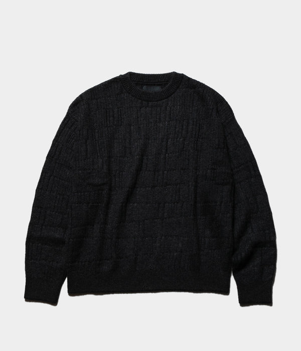 YOKE "PLATING CREWNECK SWEATER"