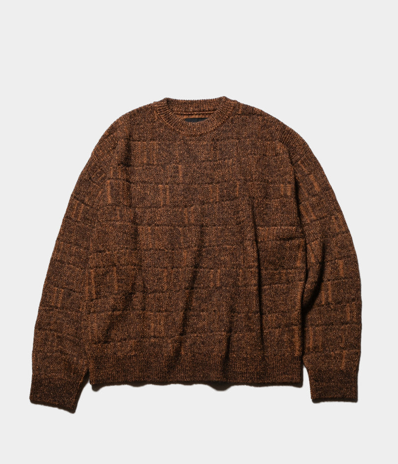 YOKE "PLATING CREWNECK SWEATER"