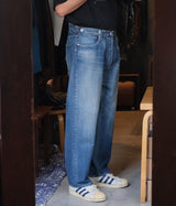 A.PRESSE "No.22 Washed Wide Denim Pants"