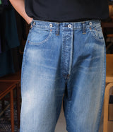 A.PRESSE "No.22 Washed Wide Denim Pants"