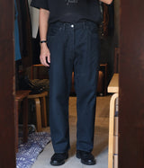 A.PRESSE "No.37 Washed Wide Denim Pants"