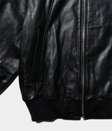 SSSTEIN "LEATHER ZIP SHORT JACKET"