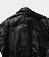 SSSTEIN "LEATHER ZIP SHORT JACKET"