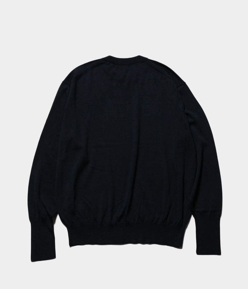 A.PRESSE "Wool Knit L/S T-Shirt"