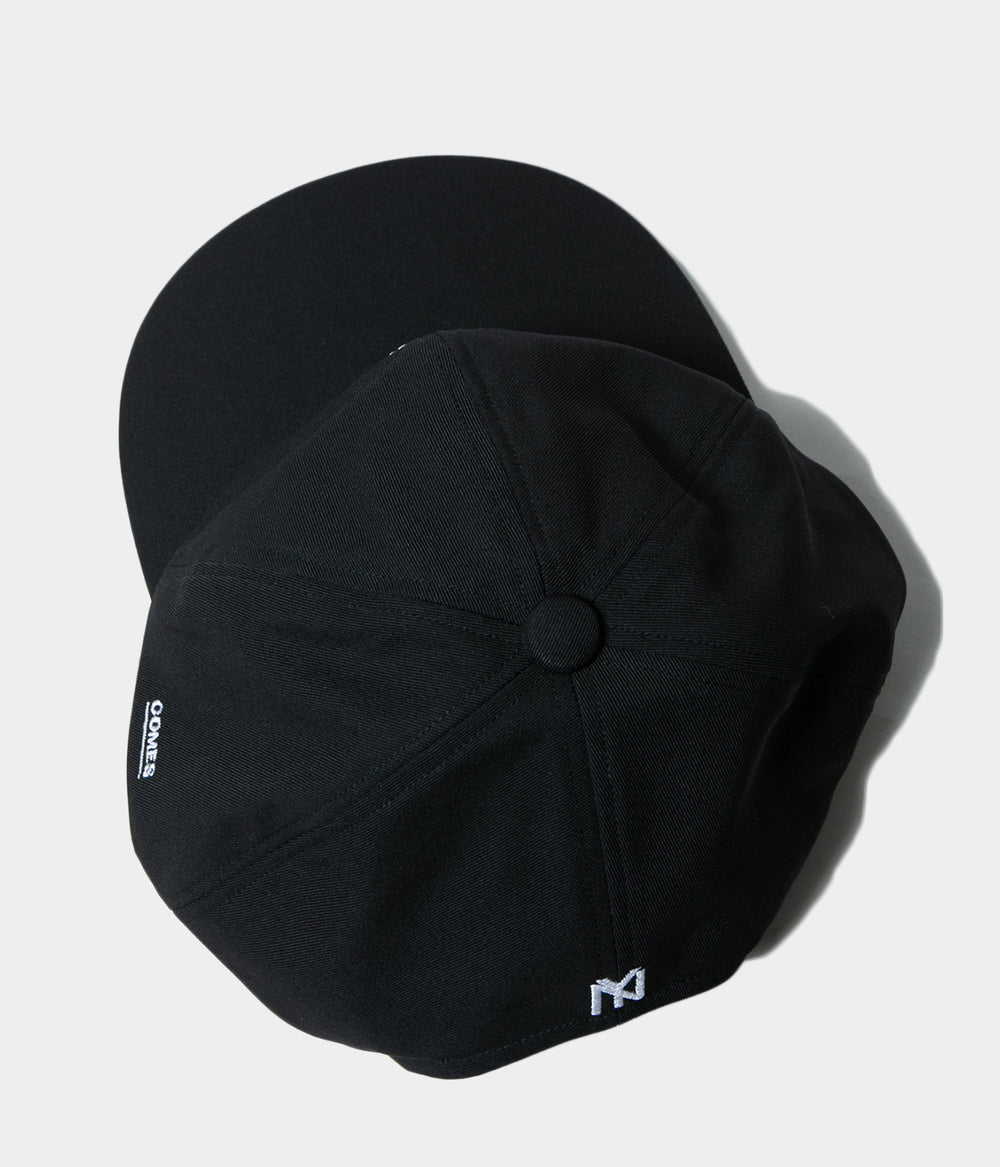 帽子 COMESANDGOES NY CAP COMESANDGOES / カムズアンドゴーズ】 NY NY CAP - BLACK / PARK