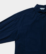 STILL BY HAND "SH01243" Garment-dye over shirt