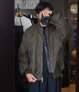 SSSTEIN "OVERSIZED FLIGHT JACKET"