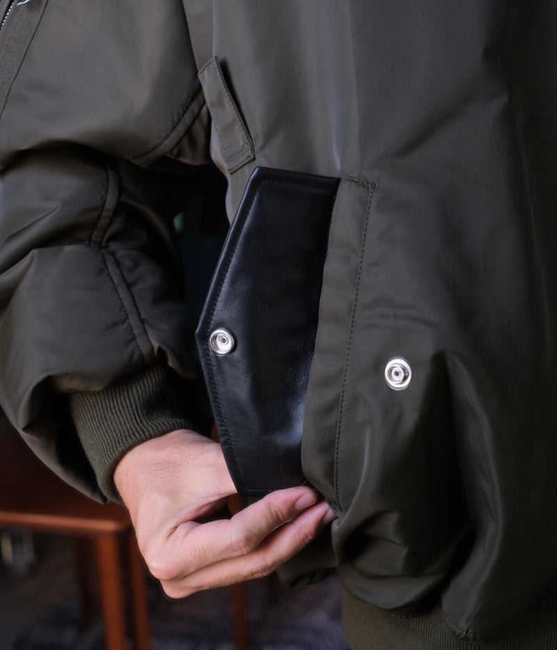 SSSTEIN "OVERSIZED FLIGHT JACKET"