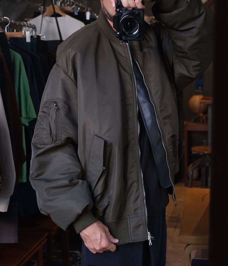 SSSTEIN "OVERSIZED FLIGHT JACKET"