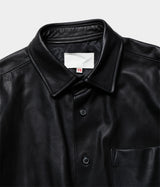 YOKO SAKAMOTO "LEATHER BIG SHIRT" 