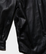 YOKO SAKAMOTO "LEATHER BIG SHIRT"