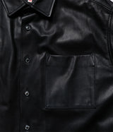 YOKO SAKAMOTO "LEATHER BIG SHIRT" 