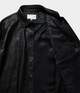 YOKO SAKAMOTO "LEATHER BIG SHIRT" 