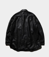 YOKO SAKAMOTO "LEATHER BIG SHIRT"